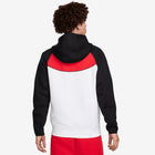Moletom Nike Sportswear Tech Fleece FZ Hoodie - Branco, Preto e Vermelho