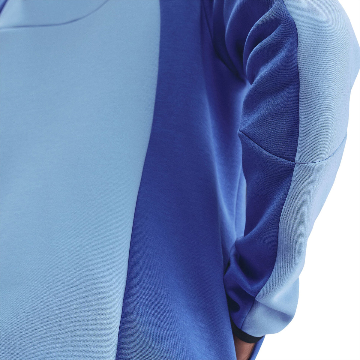 Jaqueta Nike Sportswear Tech Fleece Pro Full Zip Jacket - Cinza-alumínio, Azul e Preto