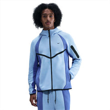 Jaqueta Nike Sportswear Tech Fleece Pro Full Zip Jacket - Cinza-alumínio, Azul e Preto