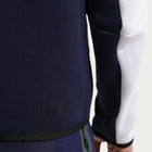 Moletom Nike Sportswear Tech Fleece Full Zip Windrunner Hoodie - Branco, Azul-marinho e Vermelho