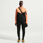 Moletom Nike Sportswear Tech Fleece Full Zip Windrunner Hoodie - Laranja-claro, Preto e Vermelho
