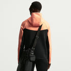 Moletom Nike Sportswear Tech Fleece Full Zip Windrunner Hoodie - Laranja-claro, Preto e Vermelho