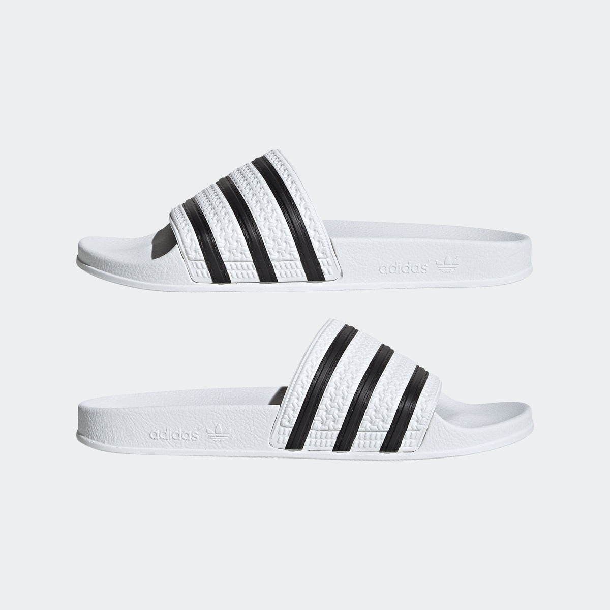 Adidas Adilette - Branco / Preto
