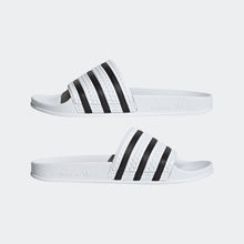 Adidas Adilette - Branco / Preto
