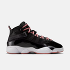Air Jordan 6 Rings - Preto / Branco / Antracito / Rosa