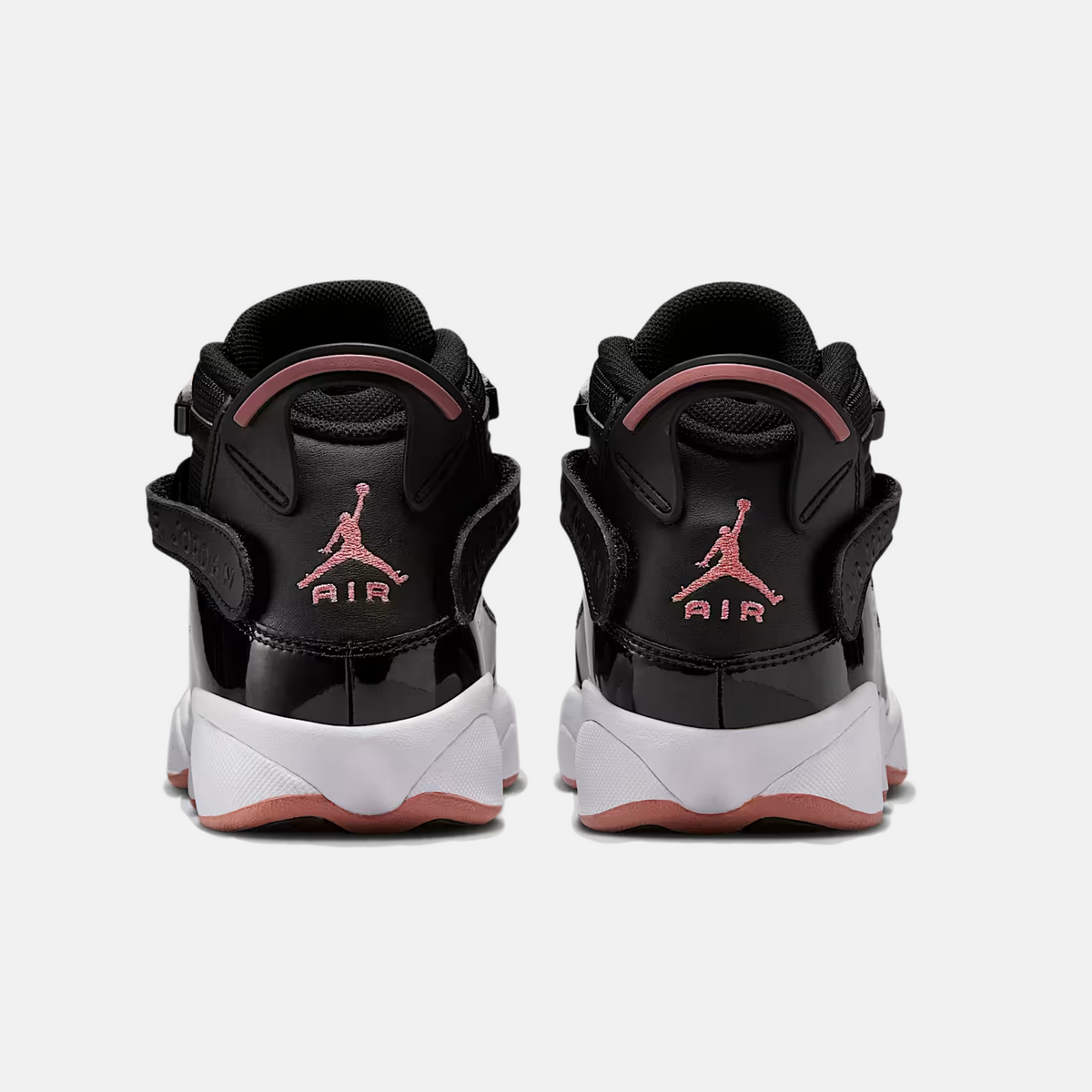Air Jordan 6 Rings - Preto / Branco / Antracito / Rosa