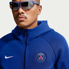 Moletom Nike Paris Saint-Germain 26/27 Tech Fleece Full Zip Hoodie - Azul-royal e Branco