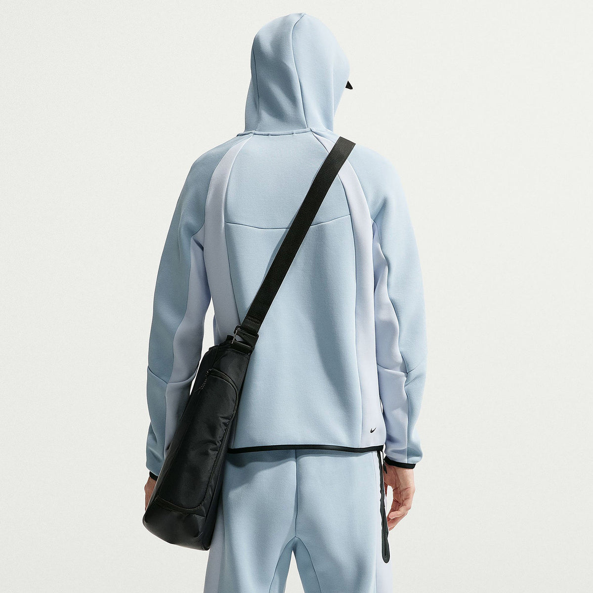 Jaqueta Nike Sportswear Tech Fleece Windrunner Full Zip Jacket - Azul-claro, Cinza-claro e Preto