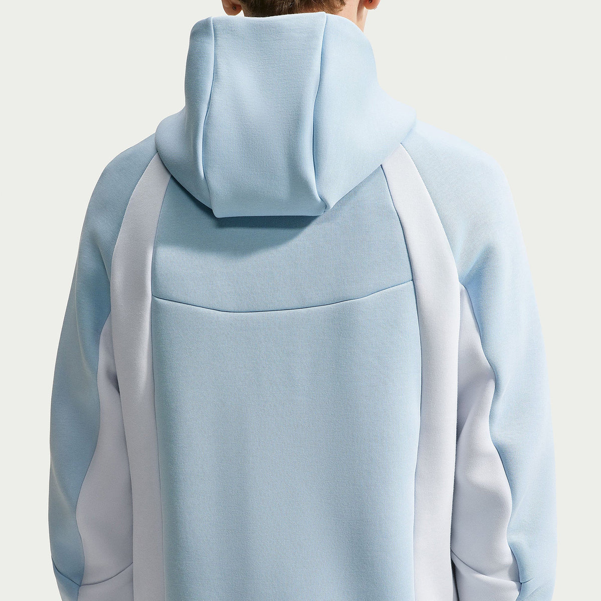 Jaqueta Nike Sportswear Tech Fleece Windrunner Full Zip Jacket - Azul-claro, Cinza-claro e Preto