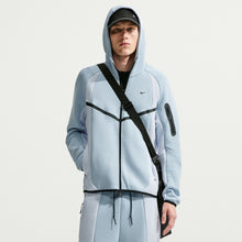 Jaqueta Nike Sportswear Tech Fleece Windrunner Full Zip Jacket - Azul-claro, Cinza-claro e Preto