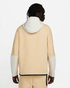 Jaqueta com capuz Nike Tech Fleece - Bege, Branco e Azul