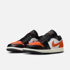 Air Jordan 1 Low Shattered Backboard Alternate - Preto / Branco / Branco-creme / Laranja
