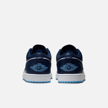 Air Jordan 1 Low - Azul-marinho / Branco / Azul-universitário