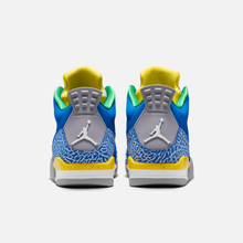 Air Jordan Son of Mars Low Do the Right Thing - Azul-royal / Amarelo / Cinza / Vermelho / Branco