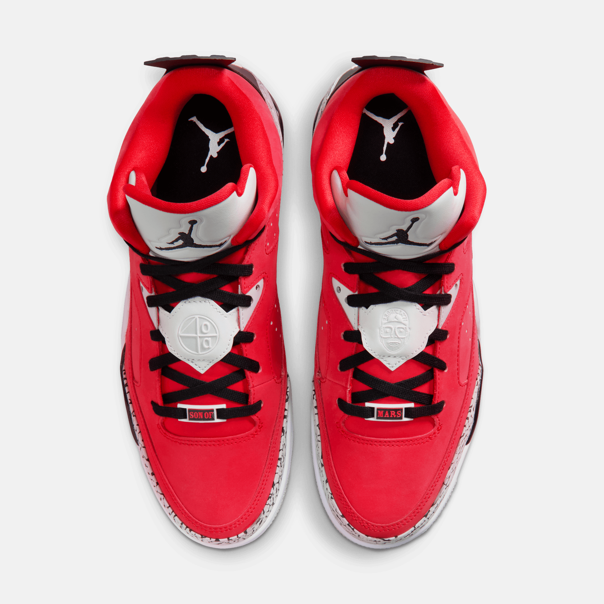 Air Jordan Son of Mars Low - Vermelho / Cinza / Branco / Preto