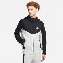 Jaqueta Nike Tech Fleece Windrunner - Cinza e Preto