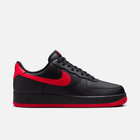 Nike Air Force 1 Low Bred - Preto / Vermelho