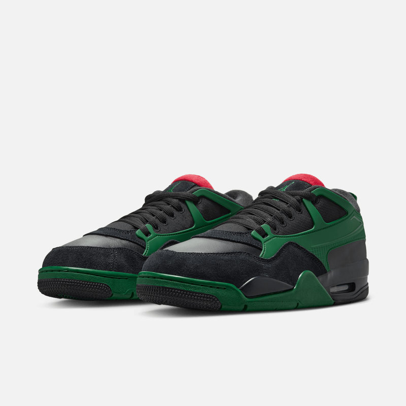 Air Jordan 4 RM - Preto / Verde / Vermelho