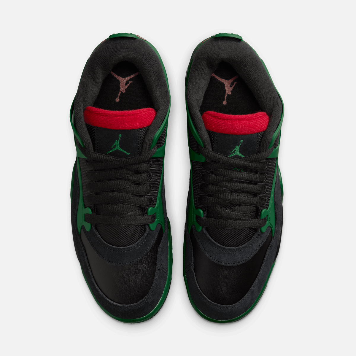 Air Jordan 4 RM - Preto / Verde / Vermelho