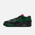 Air Jordan 4 RM - Preto / Verde / Vermelho