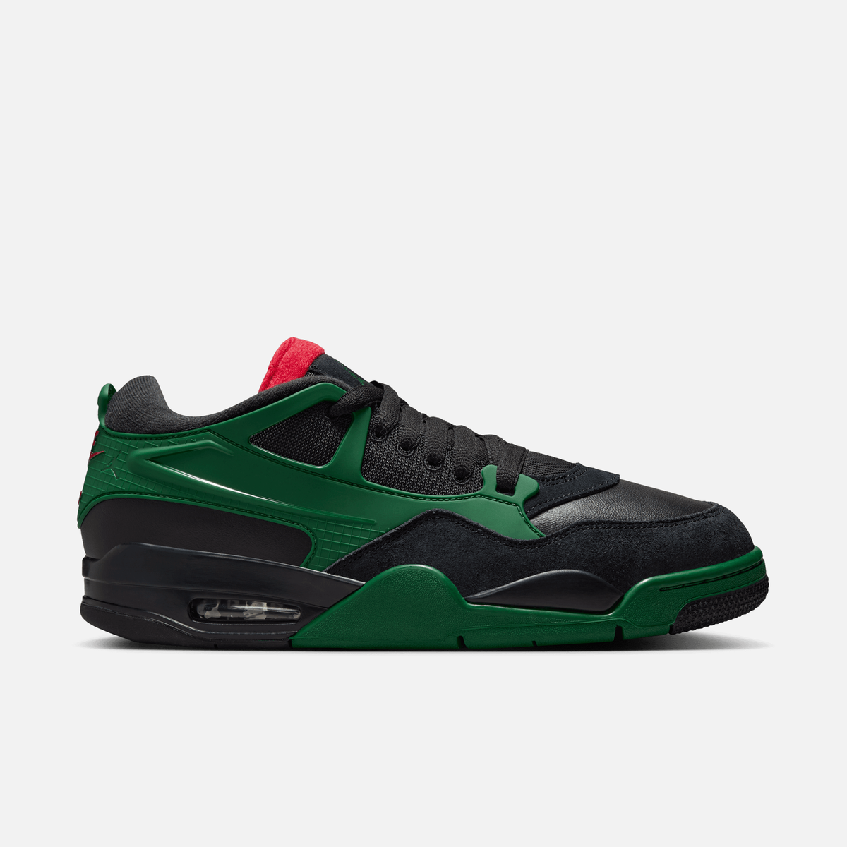 Air Jordan 4 RM - Preto / Verde / Vermelho