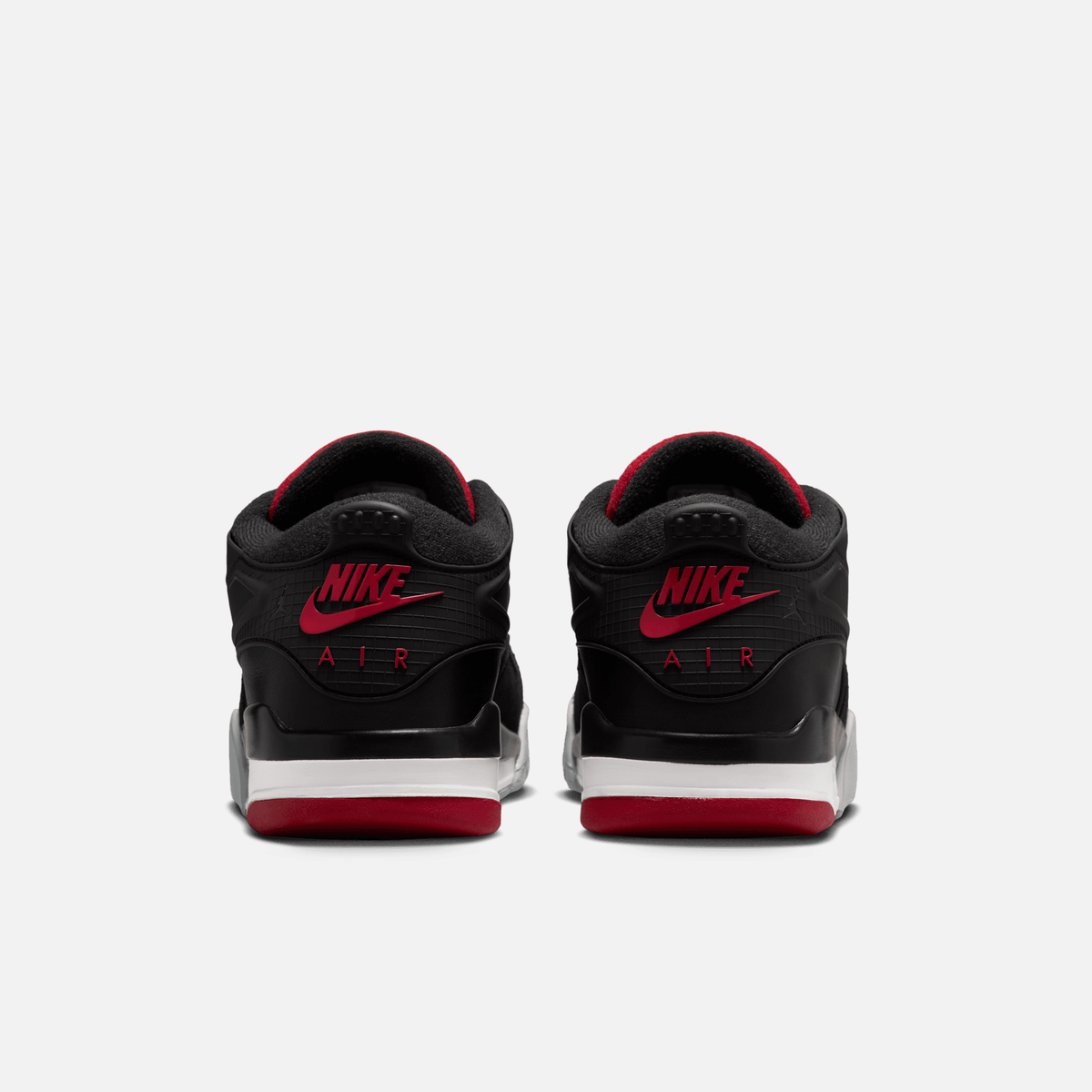 Air Jordan 4 RM Bred - Preto / Vermelho / Cinza / Branco