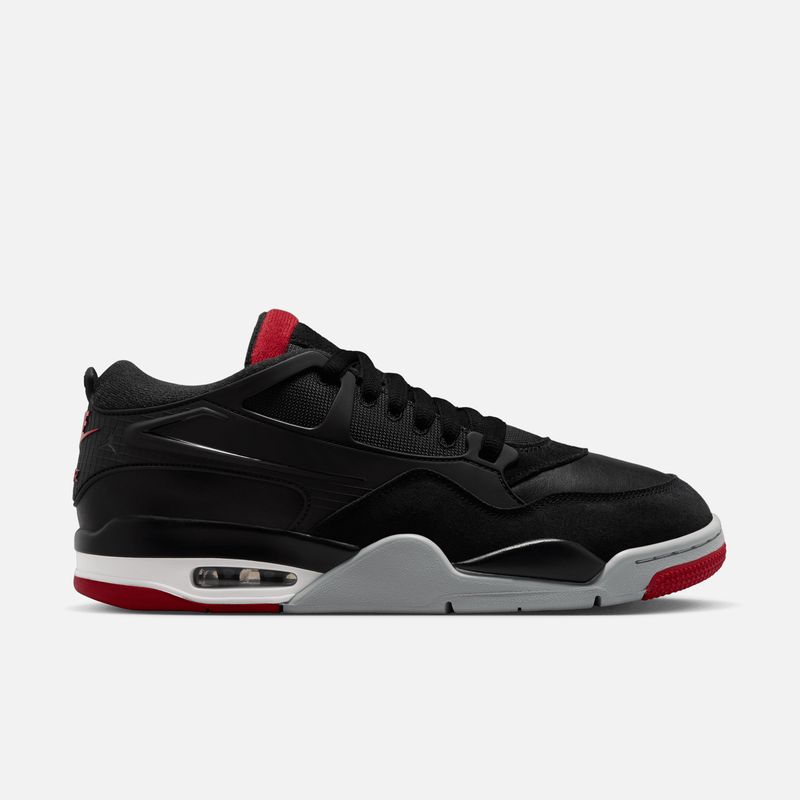 Air Jordan 4 RM Bred - Preto / Vermelho / Cinza / Branco