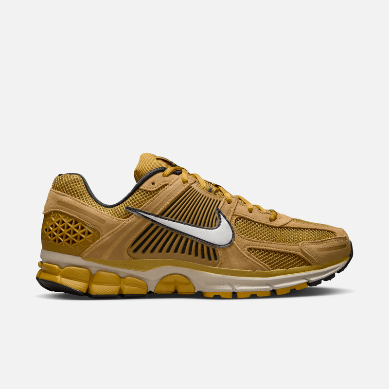 Nike Zoom Vomero 5 - Ocre / Dourado / Prateado metálico / Marrom-claro