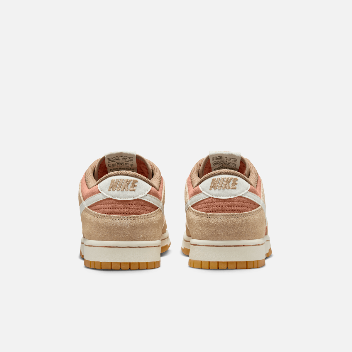 Nike Dunk Low - Bege-cânhamo / Terracota rosada / Caramelo-claro / Marfim-claro / Bege-rattan