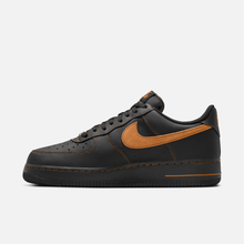 Nike Air Force 1 Low - Preto / Ocre-deserto