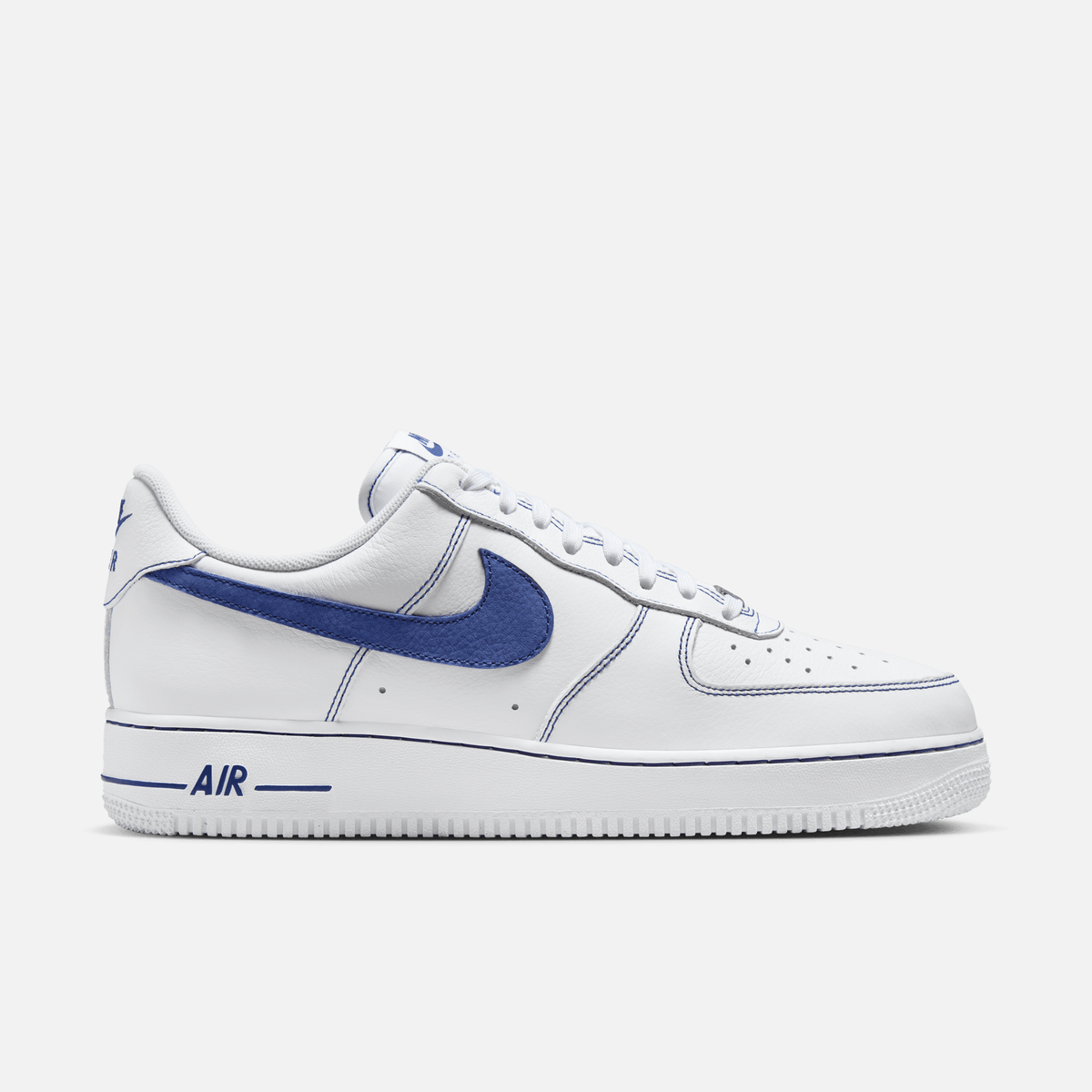 Nike Air Force 1 Low - Branco / Azul-royal escuro