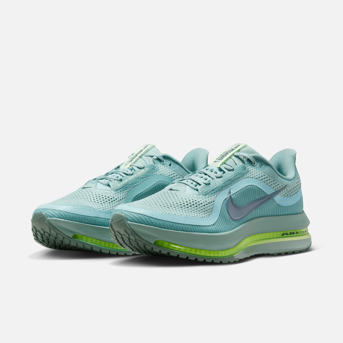 Nike Pegasus Premium - Verde-acinzentado / Verde-neon suave / Verde-neon / Verde-alga / Verde-jade