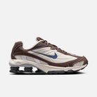 Nike Shox Ride 2 - Marrom / Branco-acinzentado / Azul