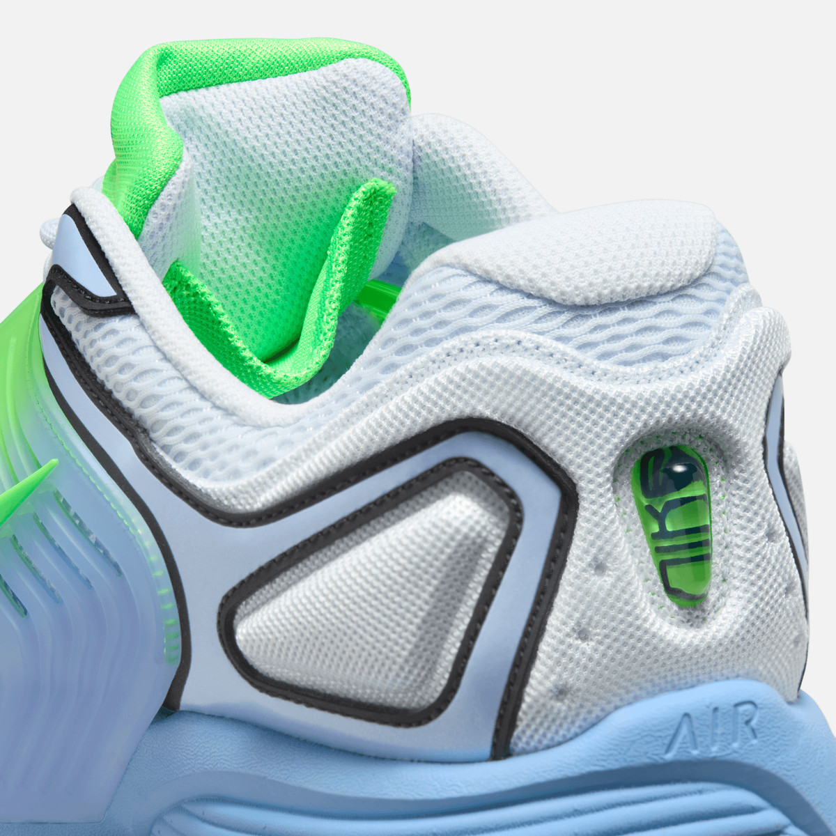 Nike Air Pegasus Wave Football - Cinza / Verde / Prateado / Azul-royal intenso