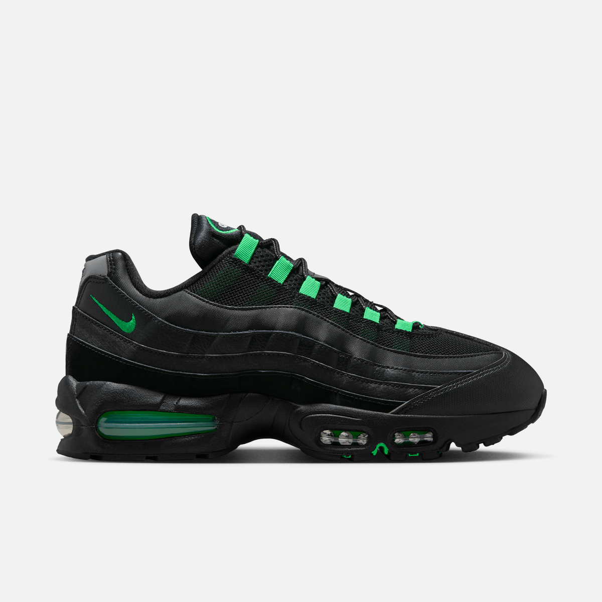 Nike Air Max 95 OG Big Bubble - Preto / Cinza / Verde