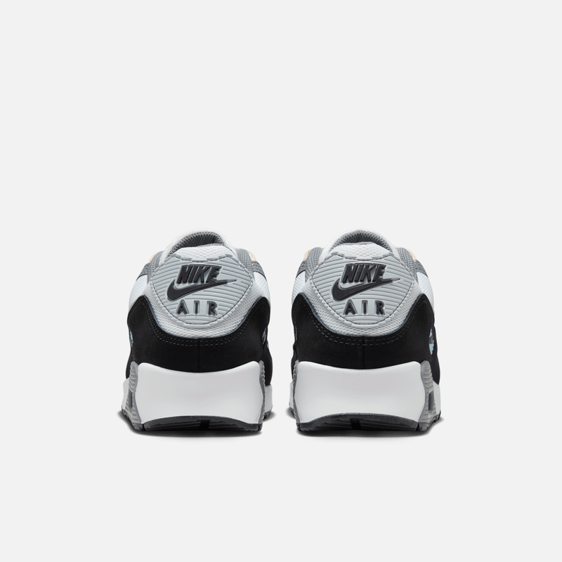Nike Air Max 90 - Cinza / Cinza-platinado / Preto / Azul / Branco
