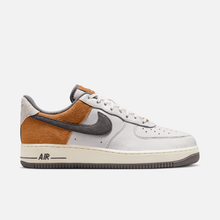 Nike Air Force 1 Low - Branco-acinzentado / Cobre / Branco-creme / Cinza-estanho