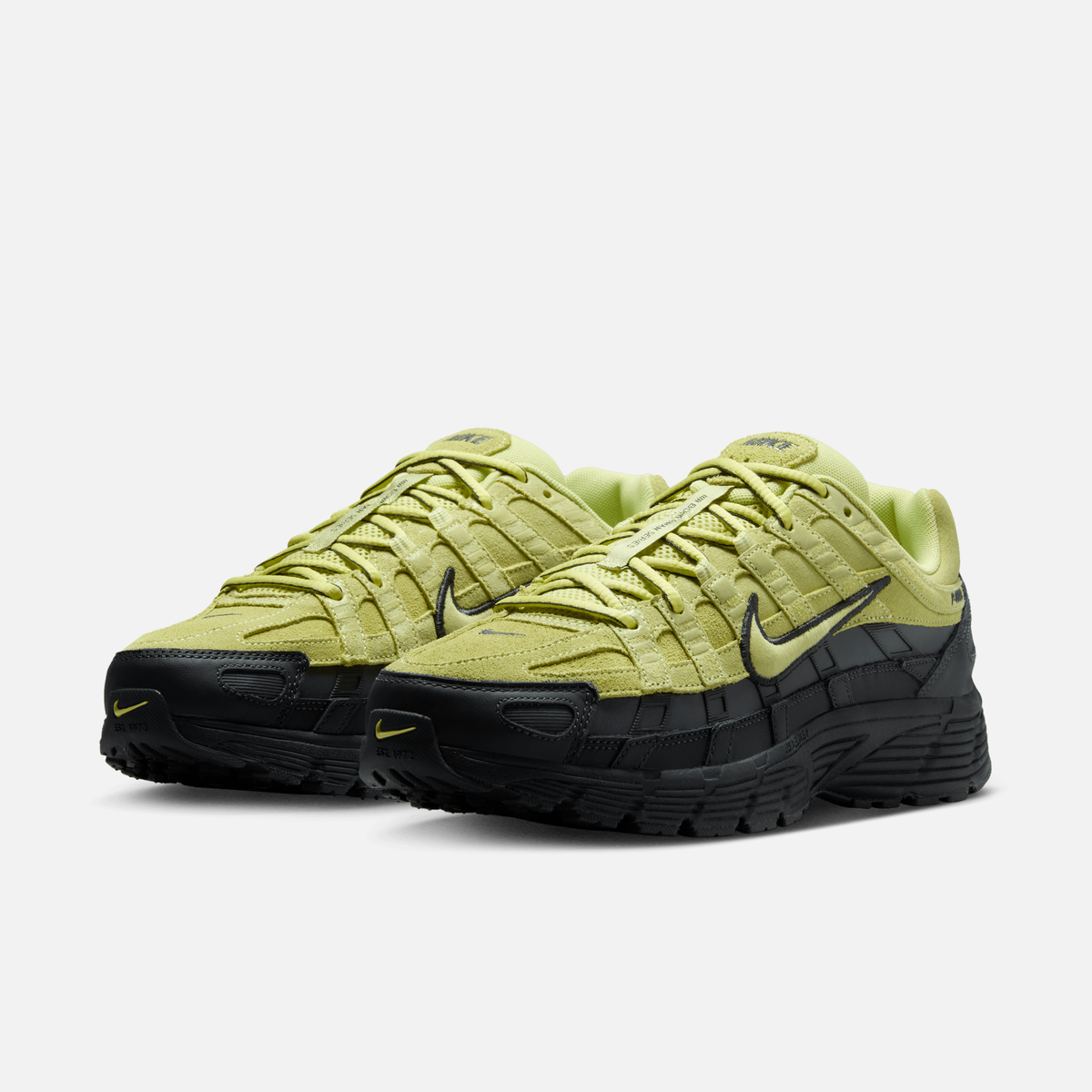 Nike P-6000 Premium - Verde-limão / Cinza escuro
