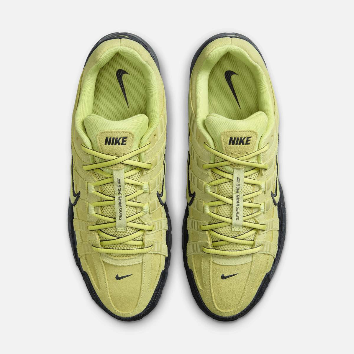 Nike P-6000 Premium - Verde-limão / Cinza escuro