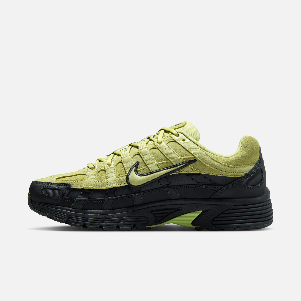 Nike P-6000 Premium - Verde-limão / Cinza escuro