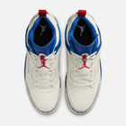 Air Jordan Spizike Low - Branco-creme / Vermelho / Bege-cru / Azul