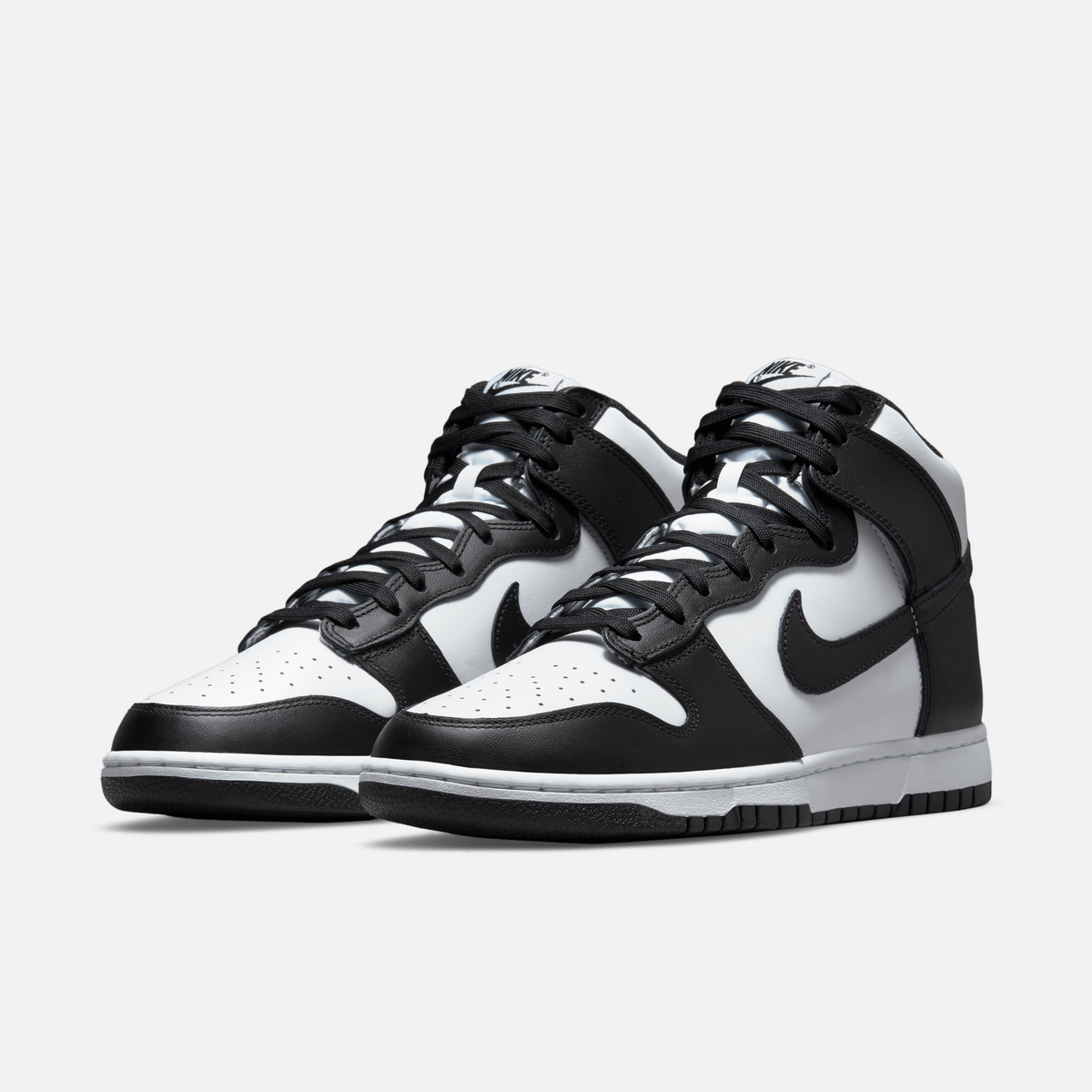 Nike Dunk High Panda - Branco / Preto / Laranja