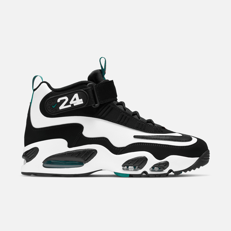 Nike Air Griffey Max 1 Freshwater (2026) - Branco / Preto / Azul-petróleo / Vermelho