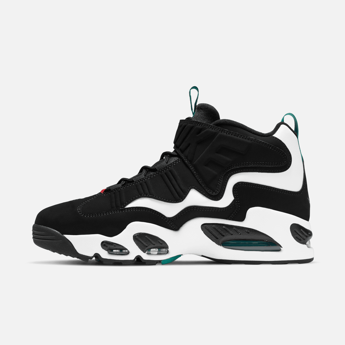 Nike Air Griffey Max 1 Freshwater (2026) - Branco / Preto / Azul-petróleo / Vermelho