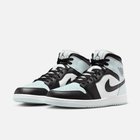 Air Jordan 1 Mid - Preto / Verde-claro / Branco / Azul