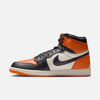 Air Jordan 1 High OG Shattered Backboard - Preto / Branco-creme / Laranja