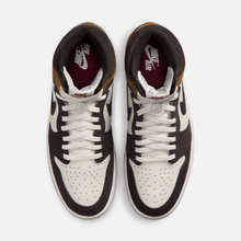 Air Jordan 1 High OG Love Letter - Marrom / Branco-pérola suave / Marrom-claro / Marfim-claro / Bege-cru / Vermelho