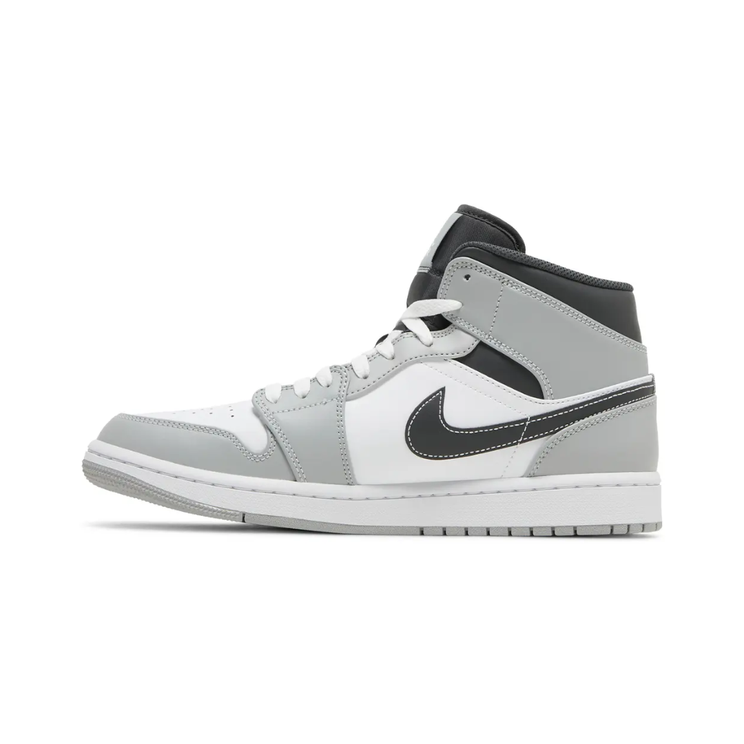 Air Jordan 1 Mid - "Light Smoke Grey"