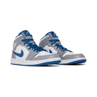 Air Jordan 1 Mid - "Cement True Blue"