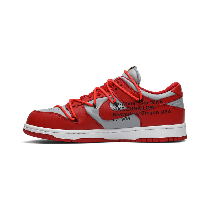 Off-White x Dunk Low - "University Red"